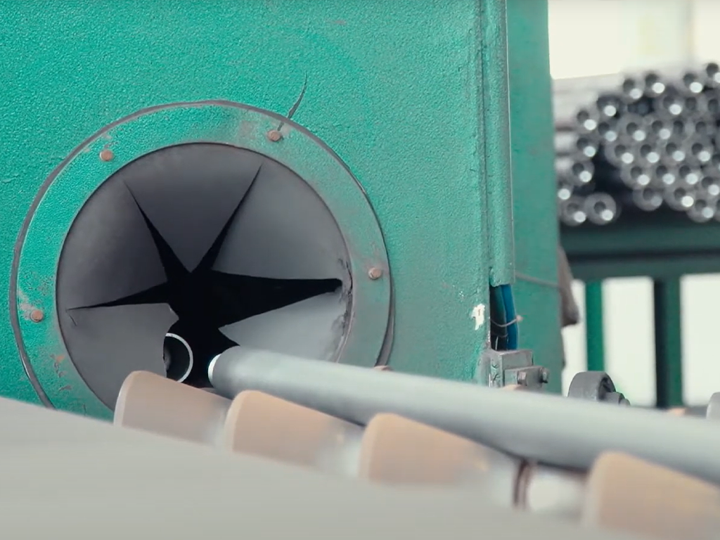 Shot Blasting and Azotizing Treatment Shot Blasting and Azotizing Treatment