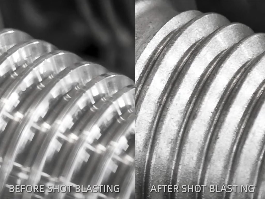 Shot Blasting and Sandblasted Shot Blasting and Sandblasted